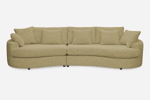 Sofa SIDEM 1-1,5 - tkanina Coco 06 Musttard - REDAM MEBLE
