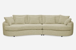 Sofa SIDEM 1,5-1 - tkanina Coco 53 Olive - REDAM MEBLE