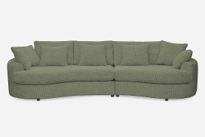 Sofa SIDEM 1,5-1 - tkanina Coco 88 Turtle - REDAM MEBLE