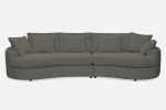 Sofa SIDEM 1,5-1 - tkanina Coco 108 Wood - REDAM MEBLE
