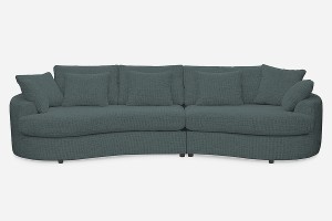 Sofa SIDEM 1,5-1 - tkanina Coco 153 Denim - REDAM MEBLE