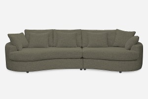 Sofa SIDEM 1,5-1 - tkanina Coco 176 Sepia - REDAM MEBLE