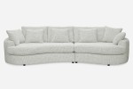 Sofa SIDEM 1,5-1 - tkanina Coco 186 Champagne - REDAM MEBLE