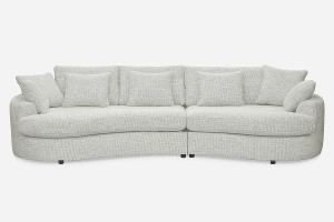 Sofa SIDEM 1,5-1 - tkanina Coco 186 Champagne - REDAM MEBLE
