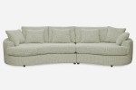 Sofa SIDEM 1,5-1 - tkanina Coco 196 Shell - REDAM MEBLE