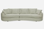 Sofa SIDEM 1-1,5 - tkanina Coco 196 Shell - REDAM MEBLE