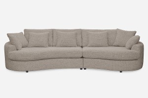 Sofa SIDEM 1,5-1 - tkanina Coco 200 Pale - REDAM MEBLE