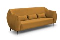 Sofa GALANTE 3ER ( FRESH 37 ) - bryła, front, bok