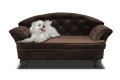 Sofa dla psa REX STANDARD ( FRESH 04 ) - bryła, front