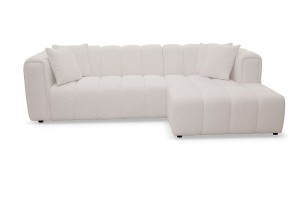 Narożnik BORDOUX 2-LC tkanina Ascot Pearl - REDAM MEBLE