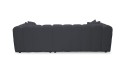 Narożnik BORDOUX 2-LC tkanina Ascot Black - REDAM MEBLE