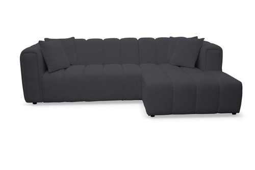 Narożnik BORDOUX 2-LC tkanina Ascot Black - REDAM MEBLE