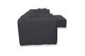 Narożnik BORDOUX 2-LC tkanina Ascot Black - REDAM MEBLE
