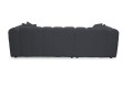 Narożnik BORDOUX LC-2 tkanina Ascot Black - REDAM MEBLE