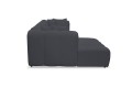 Narożnik BORDOUX LC-2 tkanina Ascot Black - REDAM MEBLE