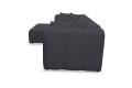 Narożnik BORDOUX LC-2 tkanina Ascot Black - REDAM MEBLE