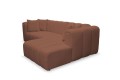 Narożnik BORDOUX 2-LC tkanina Ascot Brick - REDAM MEBLE