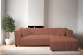 Narożnik BORDOUX 2-LC tkanina Ascot Brick - REDAM MEBLE