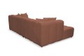 Narożnik BORDOUX LC-2 tkanina Ascot Brick - REDAM MEBL