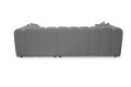 Narożnik BORDOUX 2-LC tkanina Ascot Graphite - REDAM MEBLE