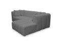 Narożnik BORDOUX 2-LC tkanina Ascot Graphite - REDAM MEBLE