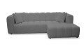 Narożnik BORDOUX 2-LC tkanina Ascot Graphite - REDAM MEBLE