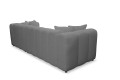 Narożnik BORDOUX LC-2 tkanina Ascot Graphite - REDAM MEBLE