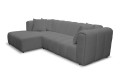 Narożnik BORDOUX LC-2 tkanina Ascot Graphite - REDAM MEBLE
