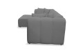 Narożnik BORDOUX LC-2 tkanina Ascot Graphite - REDAM MEBLE