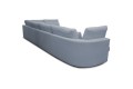 Narożnik CONO LCR-3-OT tkanina Ascot Atlantic - REDAM MEBLE