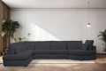 Narożnik CONO OT-3-LCR tkanina Ascot Black - REDAM MEBLE