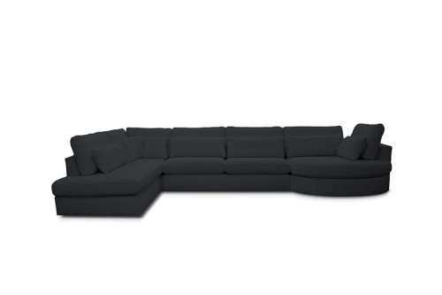 Narożnik CONO OT-3-LCR tkanina Ascot Black - REDAM MEBLE