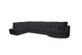 Narożnik CONO OT-3-LCR tkanina Ascot Black - REDAM MEBLE
