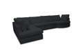 Narożnik CONO OT-3-LCR tkanina Ascot Black - REDAM MEBLE