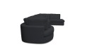 Narożnik CONO LCR-3-OT tkanina Ascot Black - REDAM MEBLE