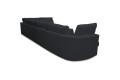 Narożnik CONO LCR-3-OT tkanina Ascot Black - REDAM MEBLE