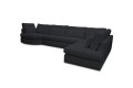 Narożnik CONO LCR-3-OT tkanina Ascot Black - REDAM MEBLE