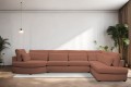 Narożnik CONO LCR-3-OT tkanina Ascot Brick - REDAM MEBLE