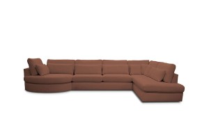 Narożnik CONO LCR-3-OT tkanina Ascot Brick - REDAM MEBLE