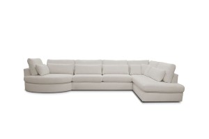 Narożnik CONO LCR-3-OT tkanina Ascot Toffee - REDAM MEBLE