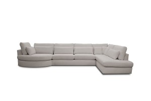 Narożnik CONO LCR-3-OT tkanina Ascot Toupe - REDAM MEBLE