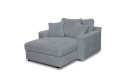 Fotel wypoczynkowy YASEMIN LCH UTOPIA GRAPHITE - REDAM MEBLE
