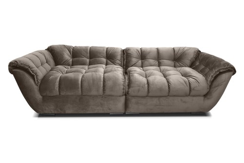 Sofa LAGOS NEW ( FRESH 02 ) - bryła, front