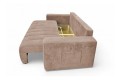Sofa MARI 3F - Crown 3 Antelope - REDAM MEBLE