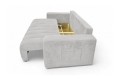 Sofa MARI 3F - Crown 17 Grey - REDAM MEBLE
