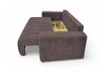 Sofa MARI 3F - Crown 19 Charcoal - REDAM MEBLE