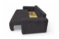 Sofa MARI 3F - Crown 20 Black - REDAM MEBLE