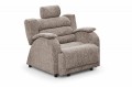 Fotel rozkładany SIESTA - tkanina Snow 1 - REDAM MEBL