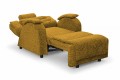 Fotel rozkładany SIESTA - tkanina Snow 8 - REDAM MEBL