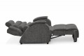 Fotel rozkładany SIESTA - tkanina Snow 15 - REDAM MEBL